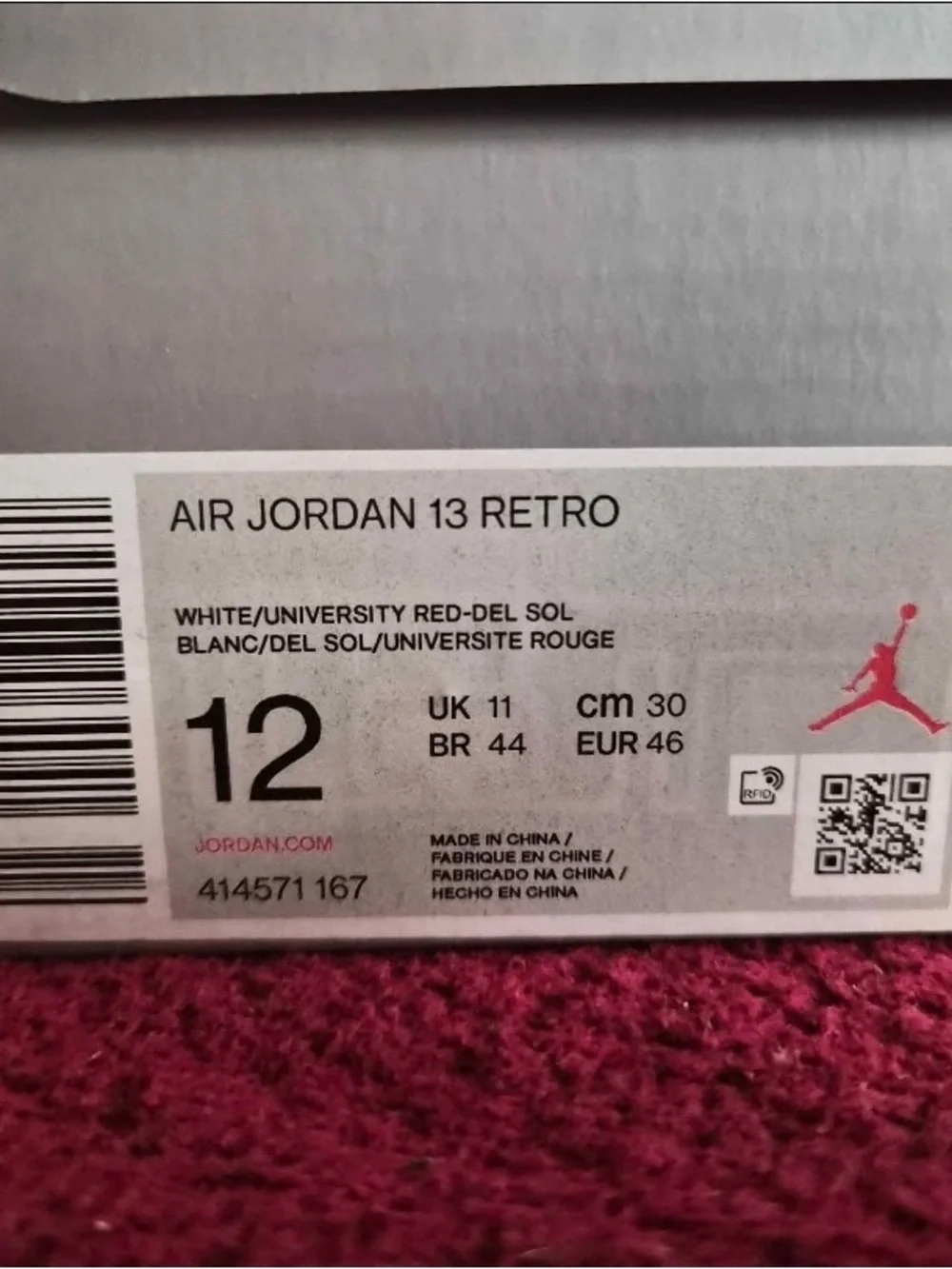 Air Jordan 13 Retro M12